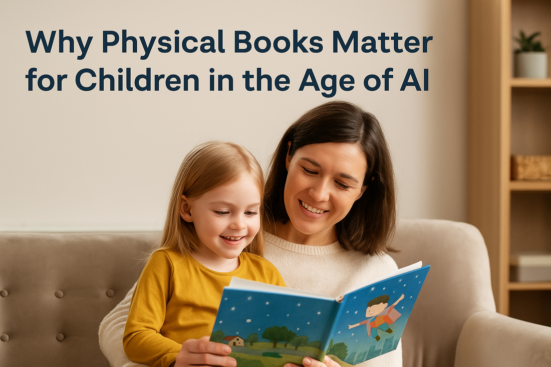 Why Physical Books for Kids Matter More Than Ever in the Age of AI