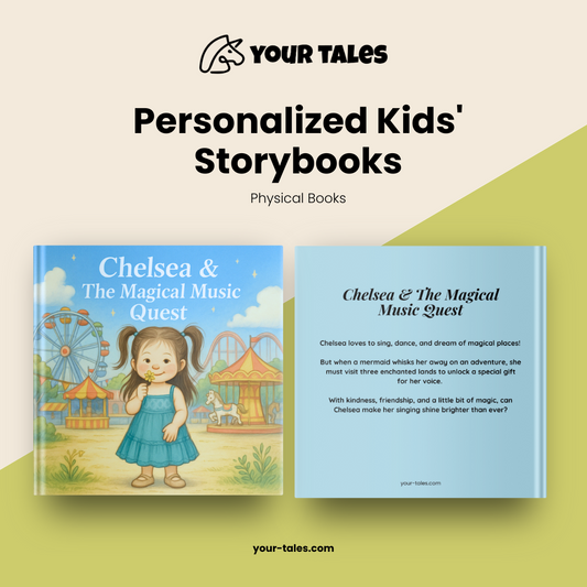 Personalized Kids' Storybook (Physical Book Only, Without Audiobook)